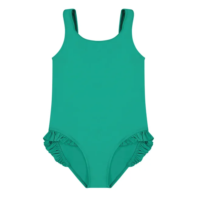 Lexy Recycled Polyamide Swimsuit | Green