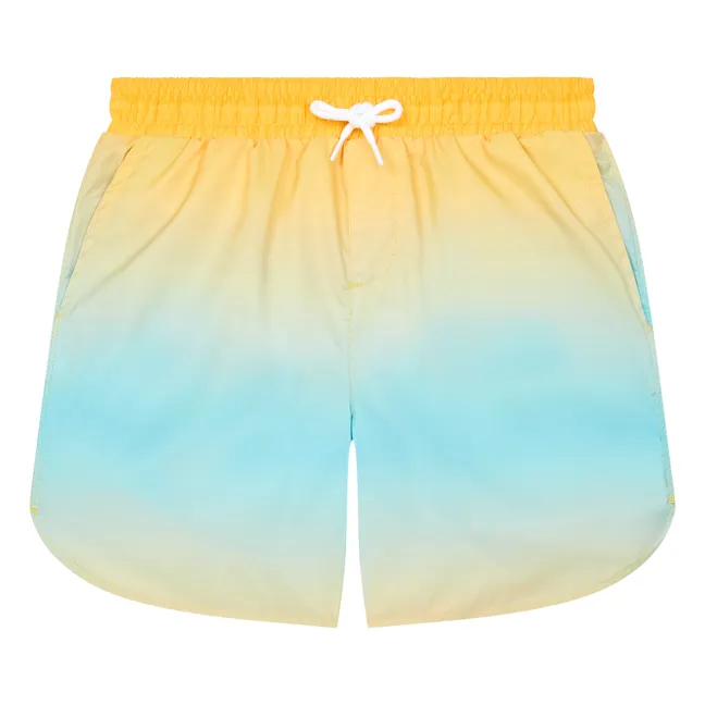 Short de Bain Mi-Long | Jaune
