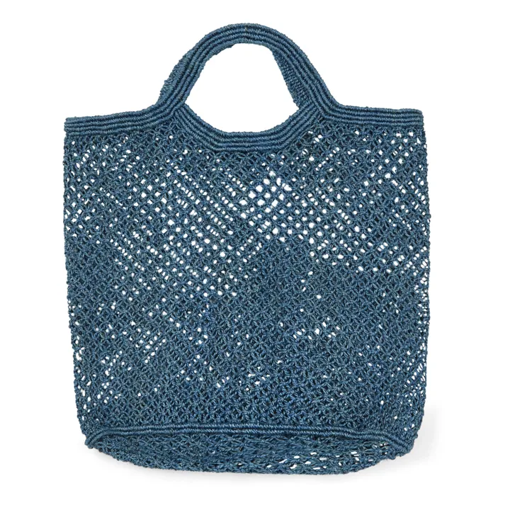 Shopping Bag Macramé | Bleu- Image produit n°3