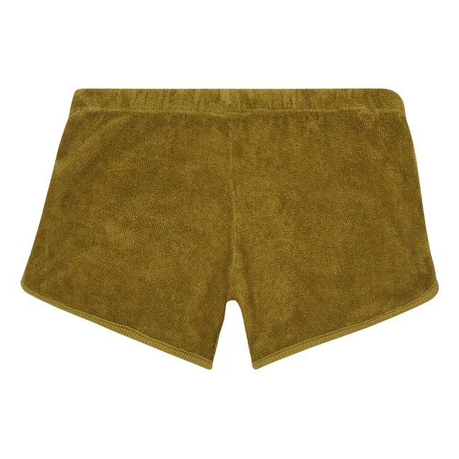 Pantalones cortos Robin de algodón ecológico | Bronce