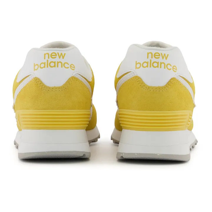 574 Baskets New Balance 574 Sport Femme Jaune Baskets Basses 574
