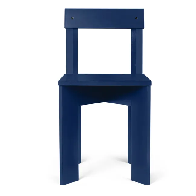 Silla Ark de madera FSC | Azul