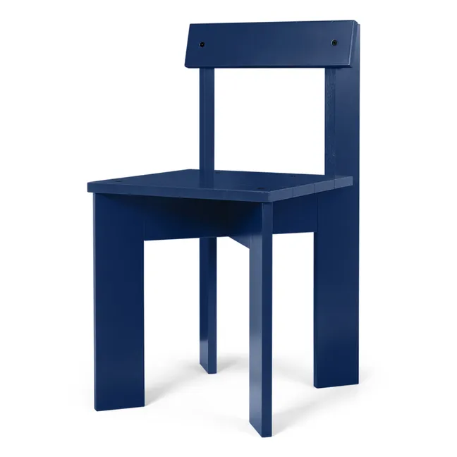 Ark Wooden Chair - FSC | Blue