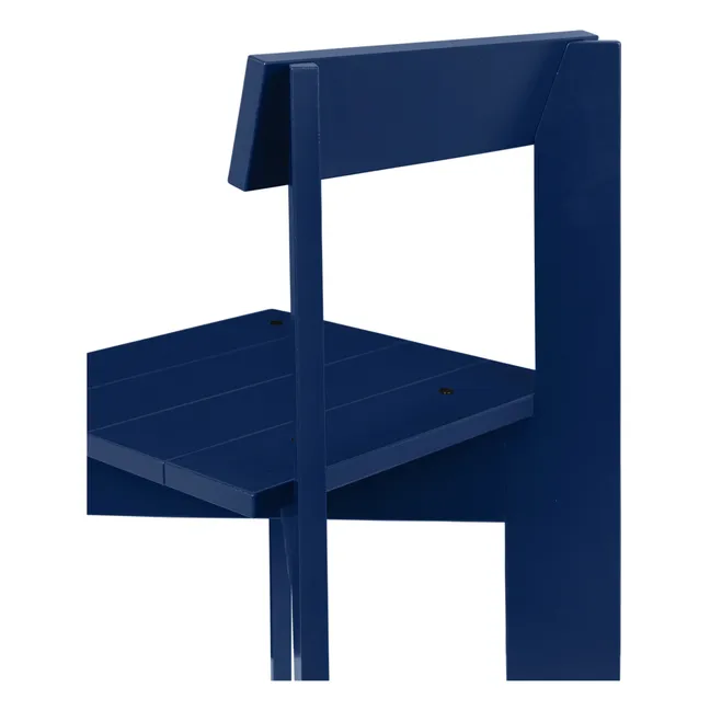 Chaise Ark en bois FSC | Bleu
