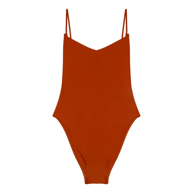 Ventiquattro Swimsuit | Terracotta