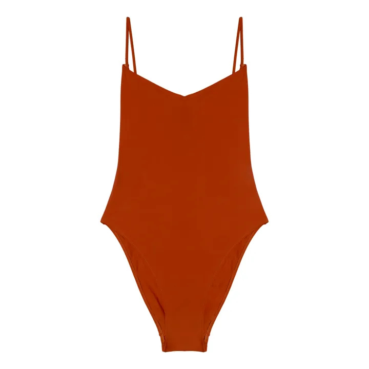 Badeanzug Ventiquattro | Terracotta- Produktbild Nr. 0