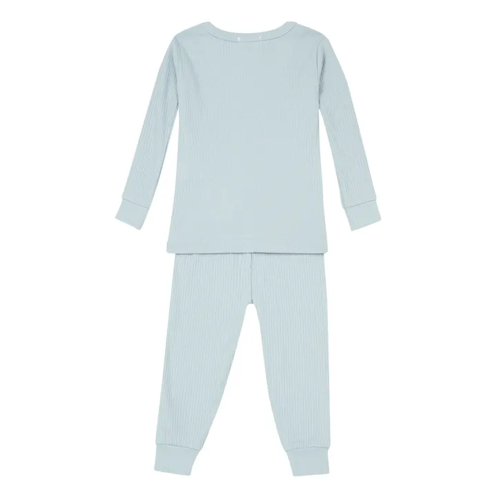 Pyjama Top and Bottom Set | Blue- Product image n°1