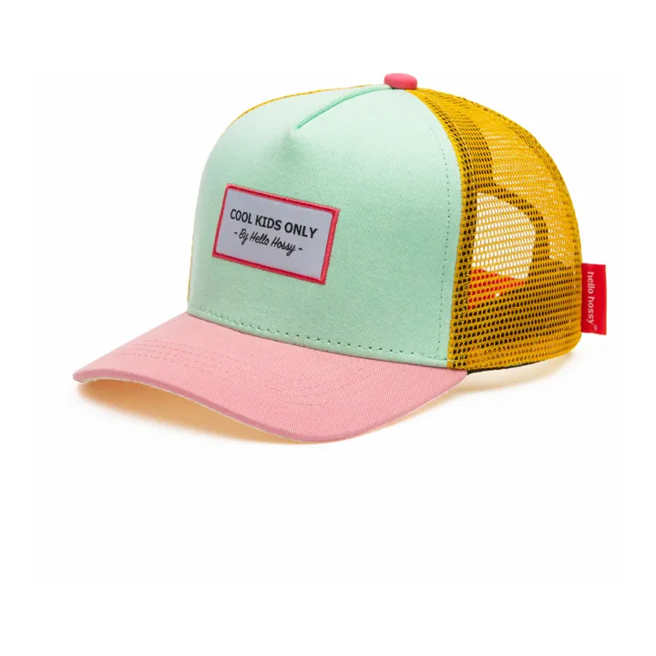 Trucker Cap - Hello Hossy x Smallable Collaboration | Pale green- Product image n°0