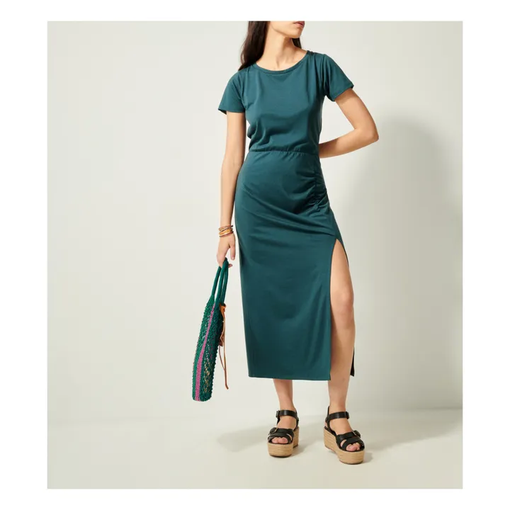 Vestido Fendue Varuna Jersey | Verde- Imagen del producto n°2