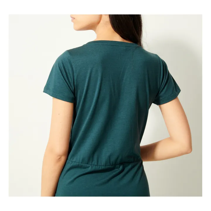 Vestido Fendue Varuna Jersey | Verde- Imagen del producto n°3