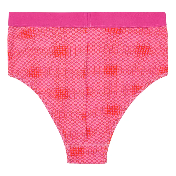 Pixel Plaid Briefs | Pink- Product image n°1