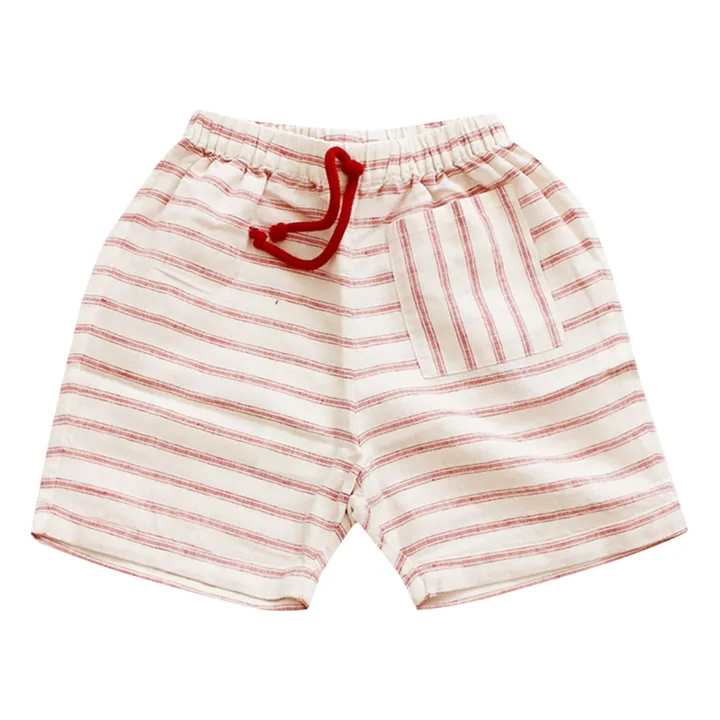 Linen Shorts | Ecru- Product image n°0