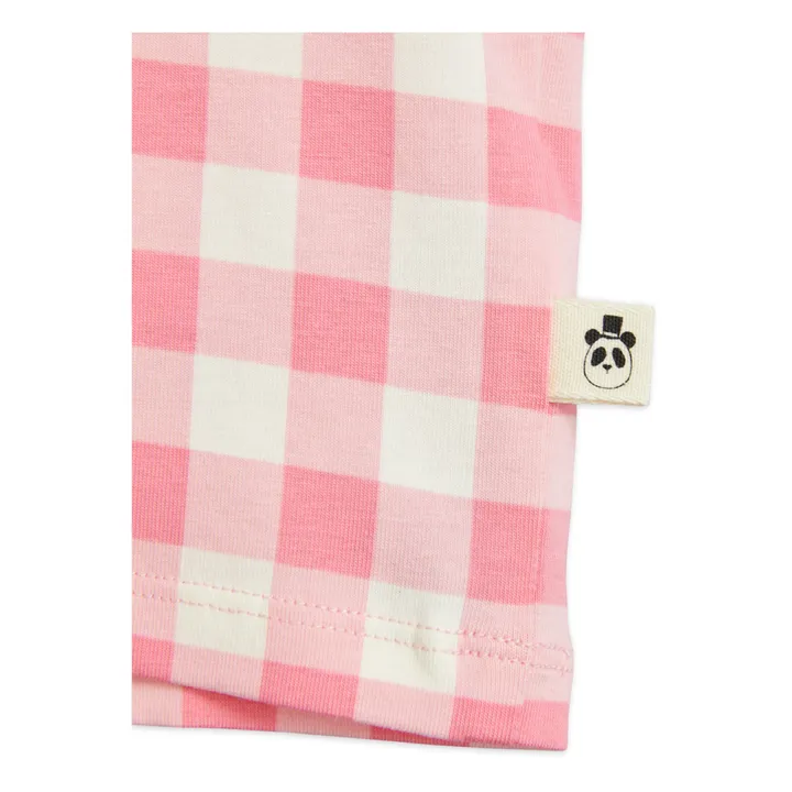 Gingham T-Shirt | Pink- Product image n°2