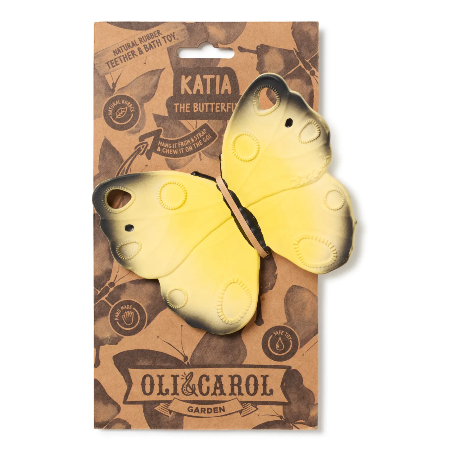 Jouet de dentition Katia le Papillon | Vanille- Image produit n°3