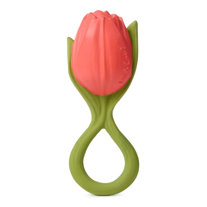 Gioco per favorire la dentizione, modello: Tulipano | Rosso- Immagine del prodotto n°0