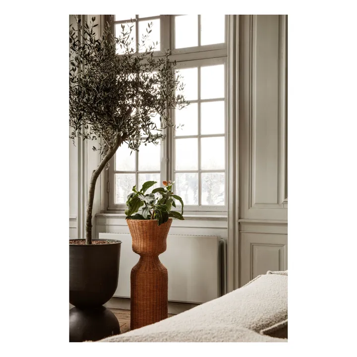 Porte-plante Agnes en rotin - Image produit n°2