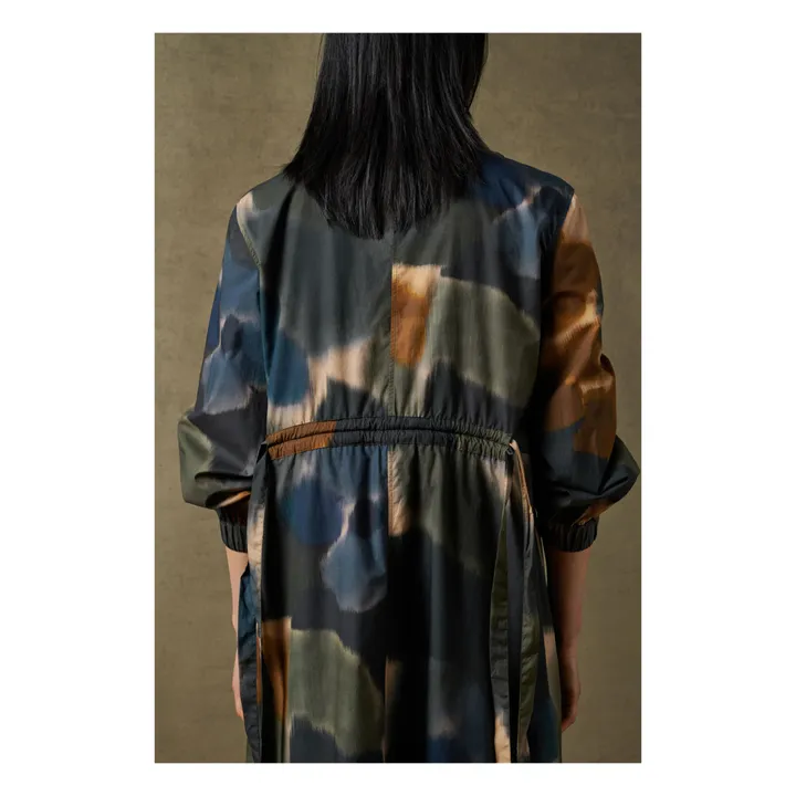 Salamanque Poplin Dress | Slate grey- Product image n°2