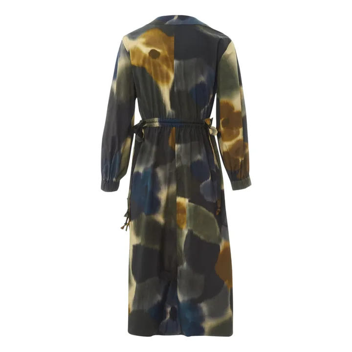 Salamanque Poplin Dress | Slate grey- Product image n°3
