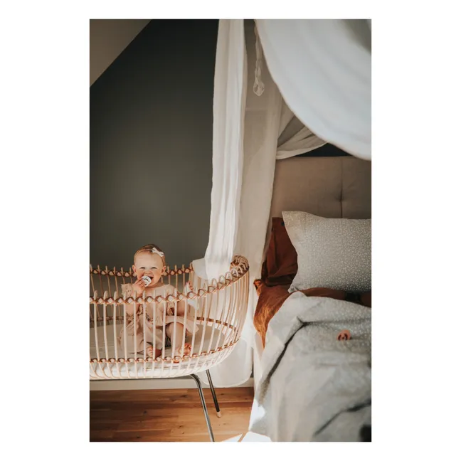 Lola Handmade Rattan Bassinet