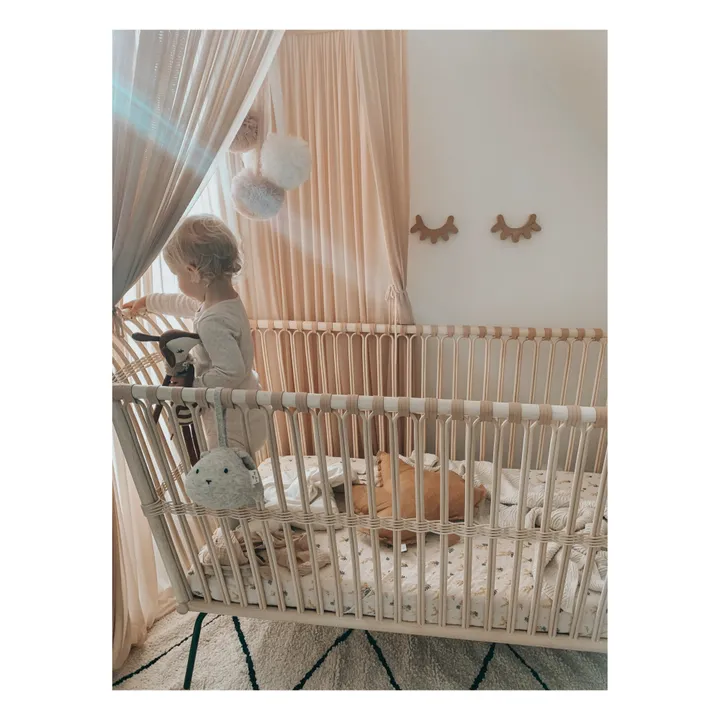 Frederick Handmade Rattan Cot - 60 x 120 cm- Product image n°1