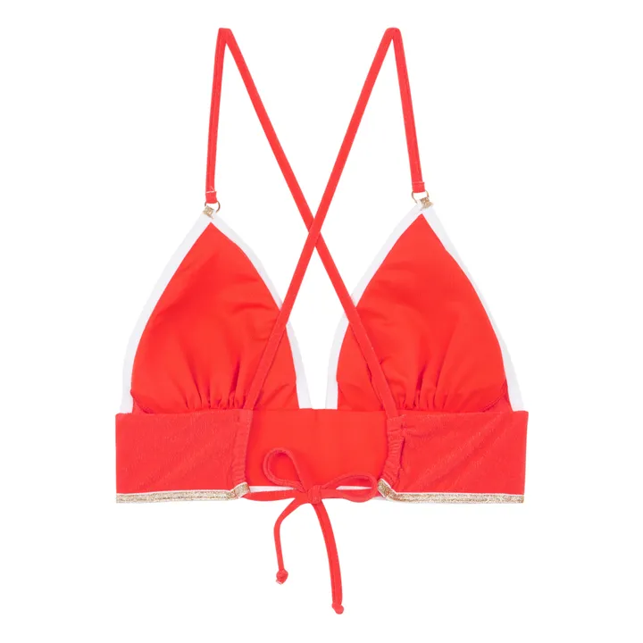 Top de bikini Ambre | Rojo- Imagen del producto n°2