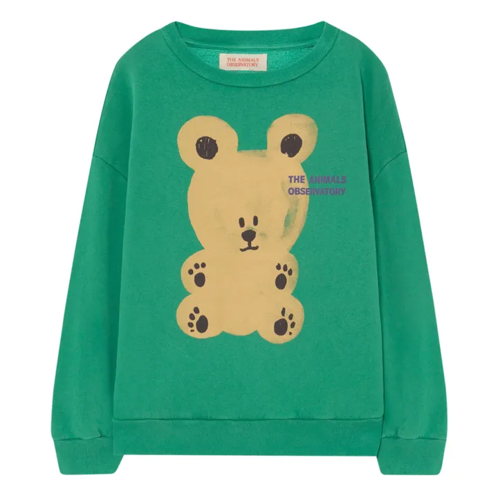 Sweatshirt Bear | Grün- Produktbild Nr. 0