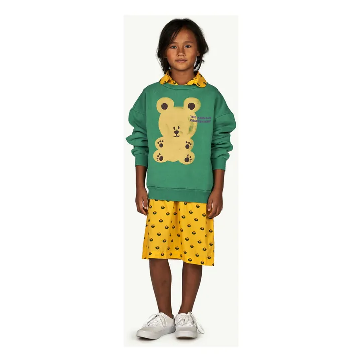 Bear Sweatshirt | Green- Product image n°1