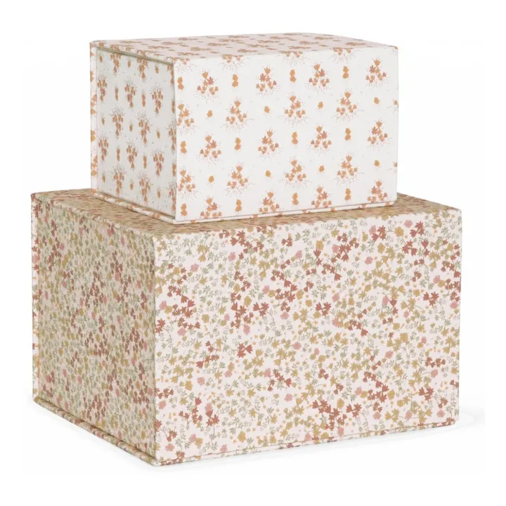 Cajas de almacenaje - Set de 2 | Rojo- Imagen del producto n°0