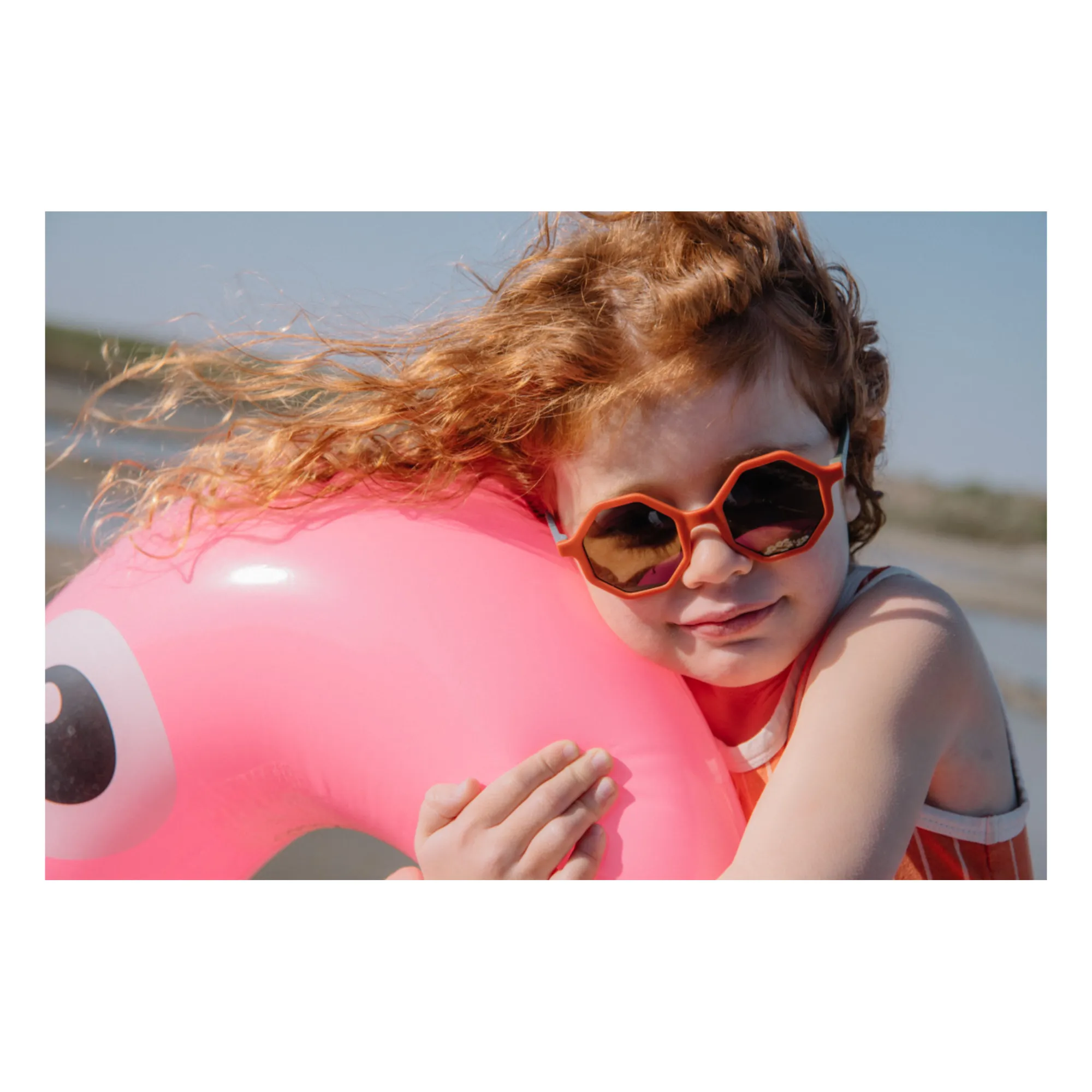 Lunettes de Soleil Tricolore | Terracotta- Image produit n°1