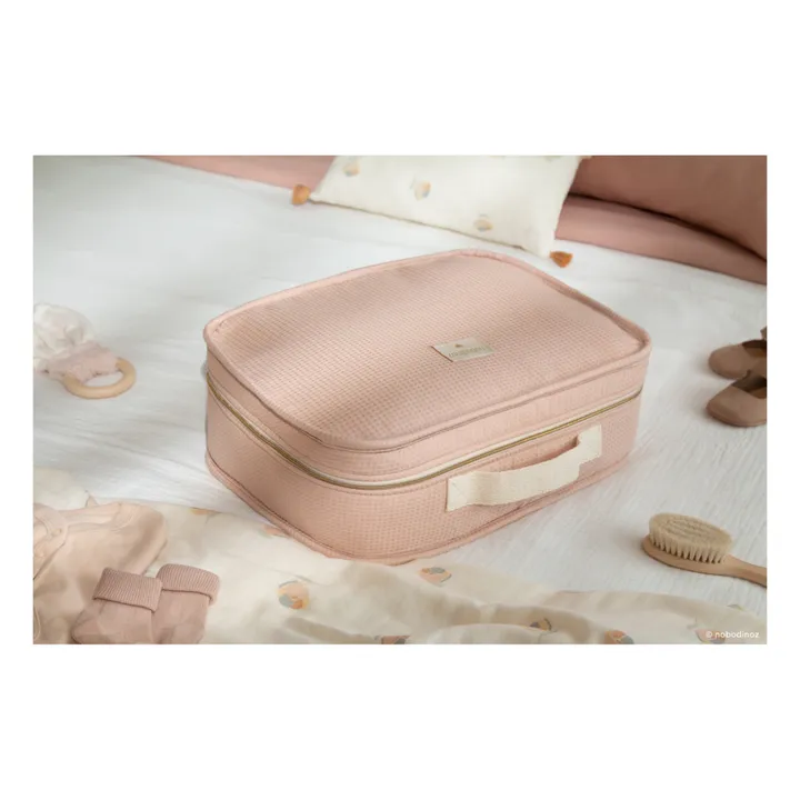 Koffer Victoria aus Bio-Baumwolle | Blassrosa- Produktbild Nr. 1
