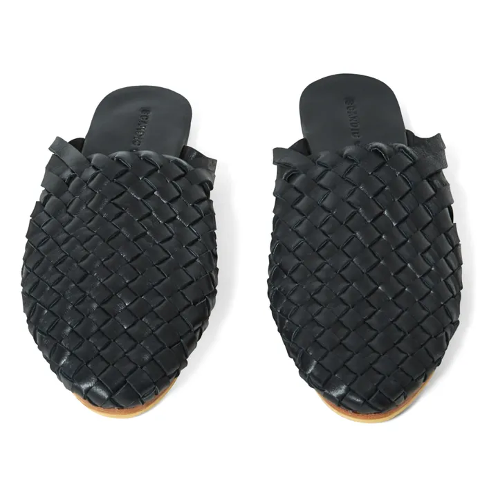 Braided Mules - Women’s Collection  | Black- Product image n°3