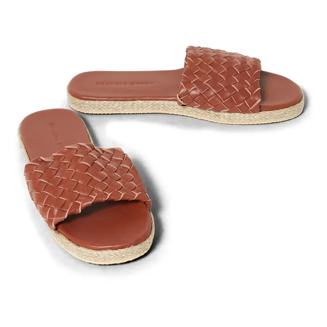 Braided Espadrille Sandals - Women’s Collection  | Camel