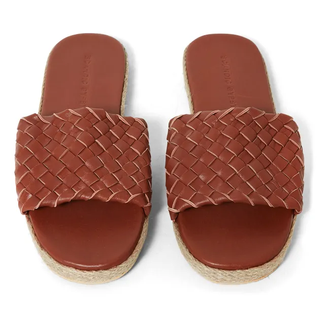 Braided Espadrille Sandals - Women’s Collection  | Camel
