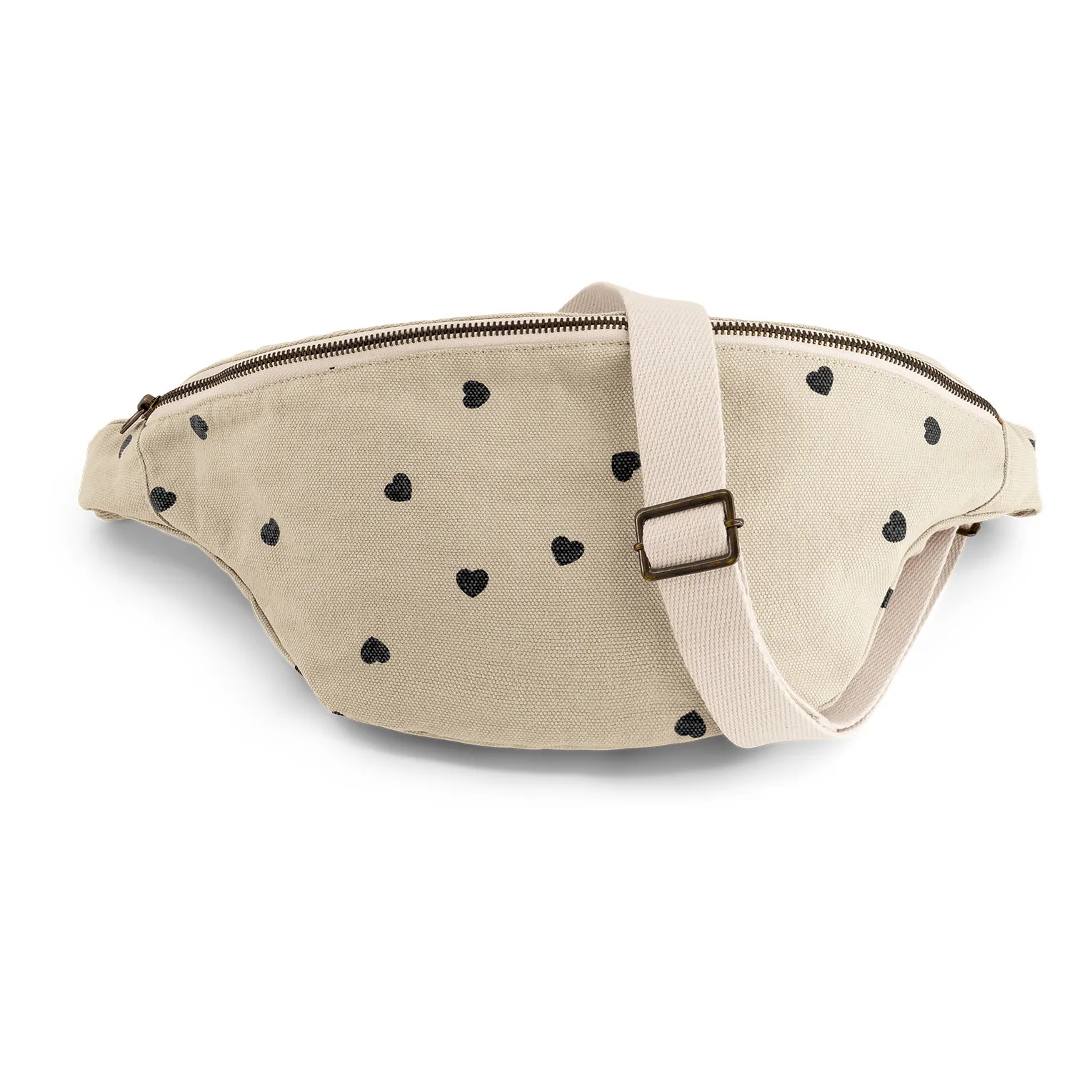 Sac banane Cœurs | Sable- Image produit n°4