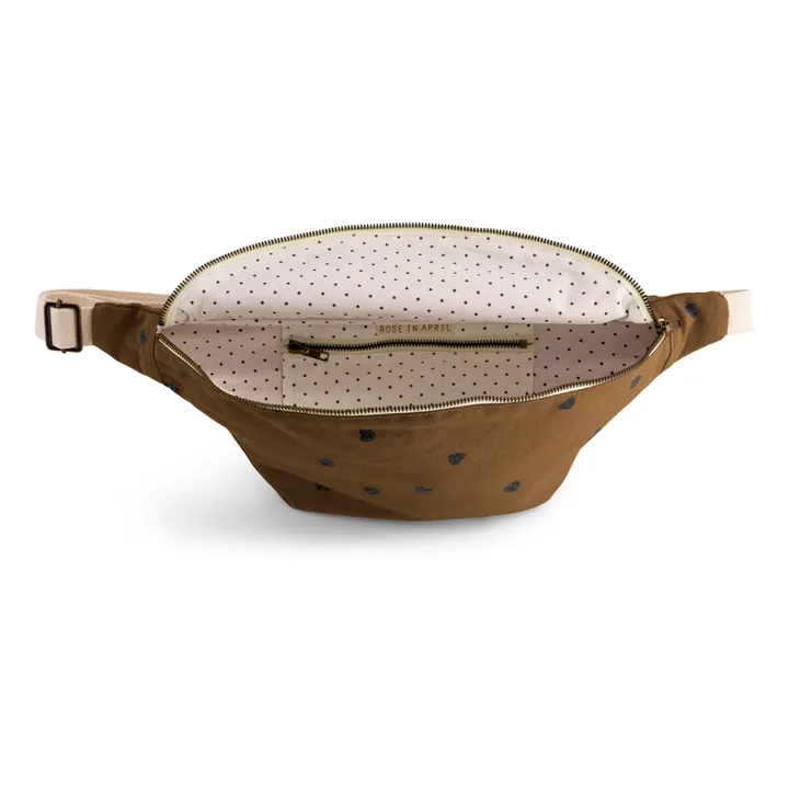 Riñonera Corazones | Marrón Rojizo- Imagen del producto n°2