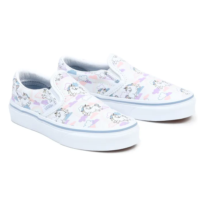 Vans Slip On Licorne Blanc Smallable