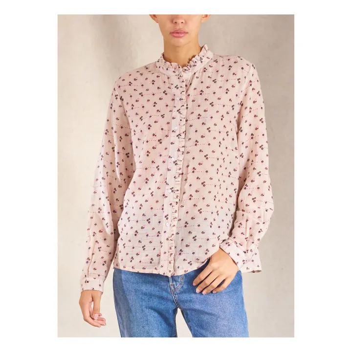Mira Blouse | Beige pink- Product image n°1