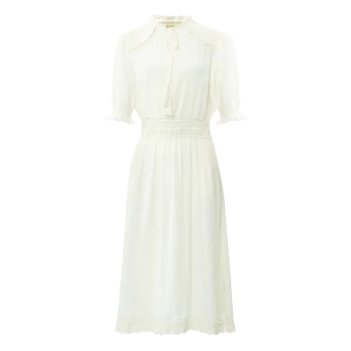 Vestido Midi Ines | Blanco- Imagen del producto n°0