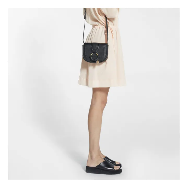 Mini Tasche Hana Leder | Schwarz- Produktbild Nr. 1
