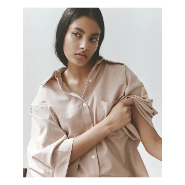 03 Linen Top & Bottom Set | Dusty Pink- Product image n°2