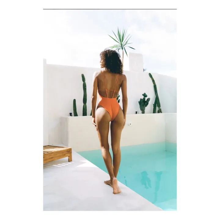Hera Swimsuit | Orange- Product image n°3