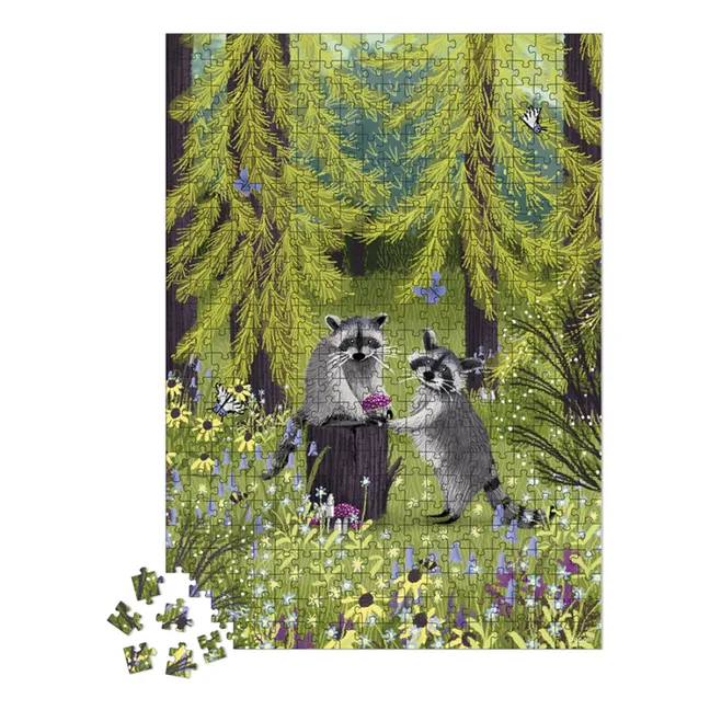 Raccoon Puzzle - 500 pieces