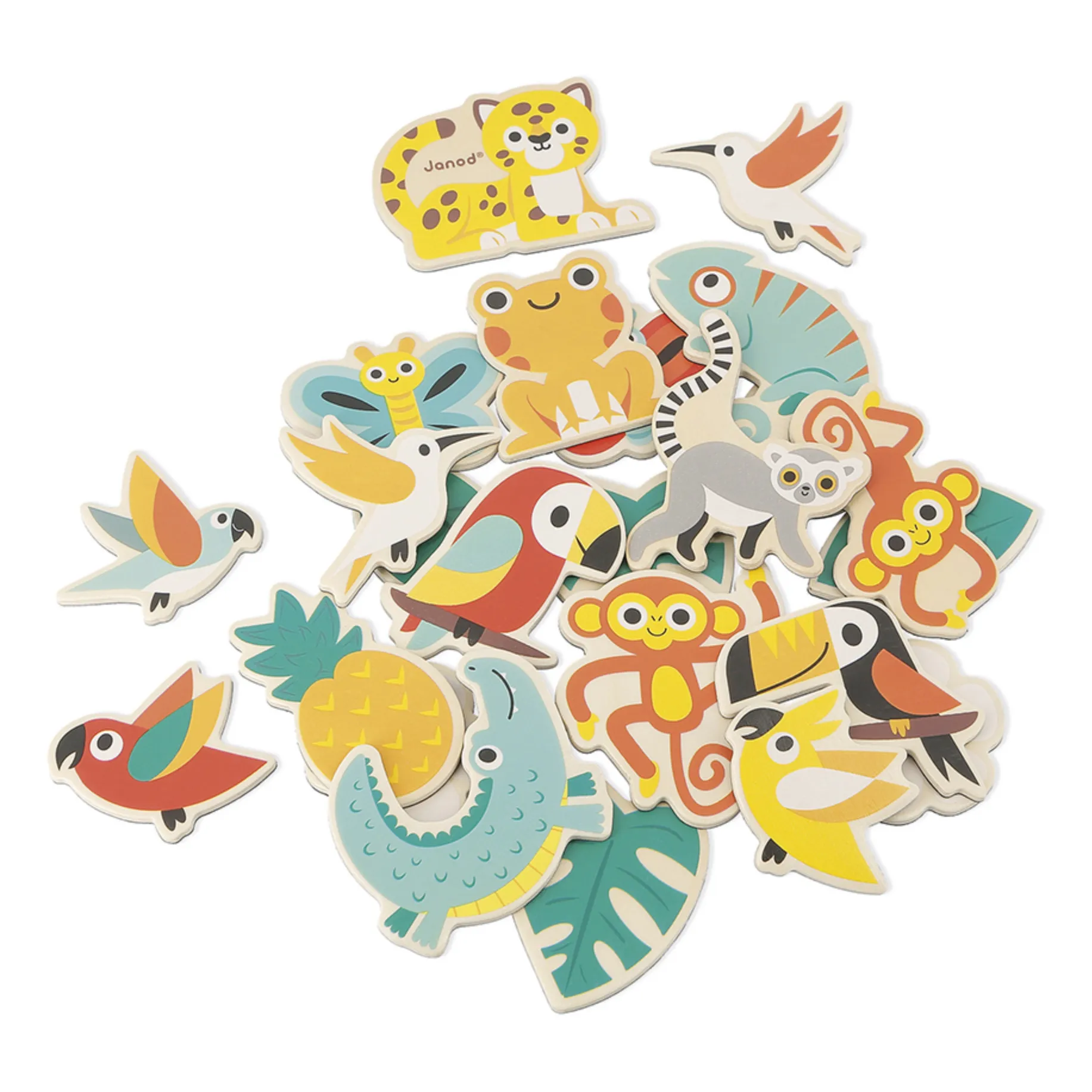 Janod - Magnets Tropicaux - set de 24 (Janod) - Couverture