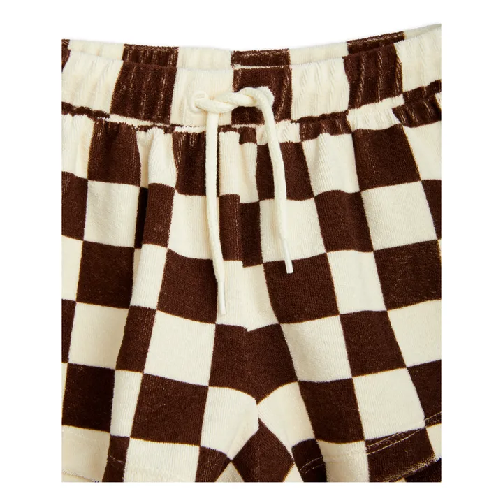 The Future Organic Cotton Gingham Shorts | Brown- Product image n°1