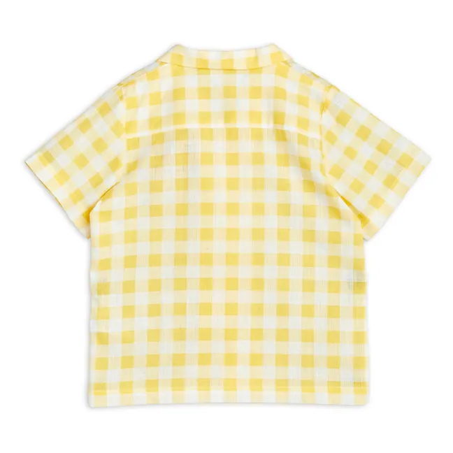 Camisa de algodón orgánico | Amarillo