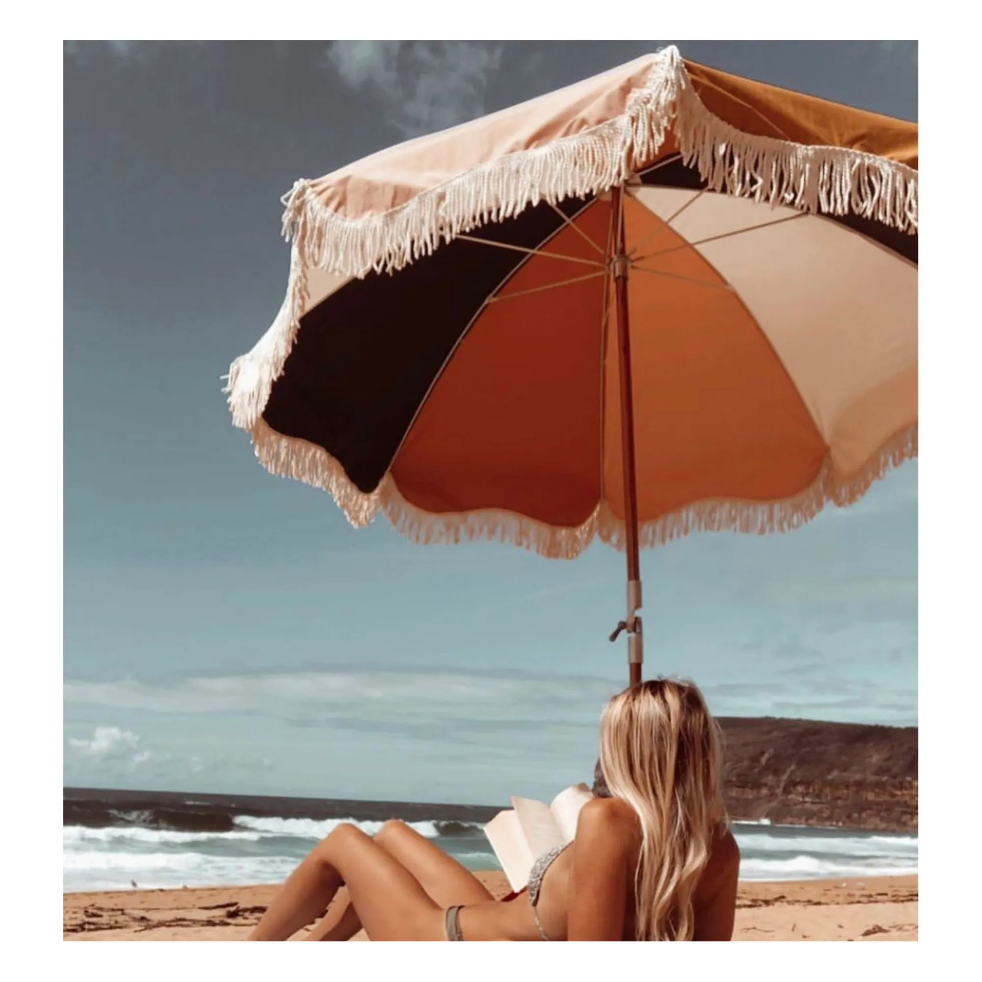 Parasol frangé Premium- Image produit n°5