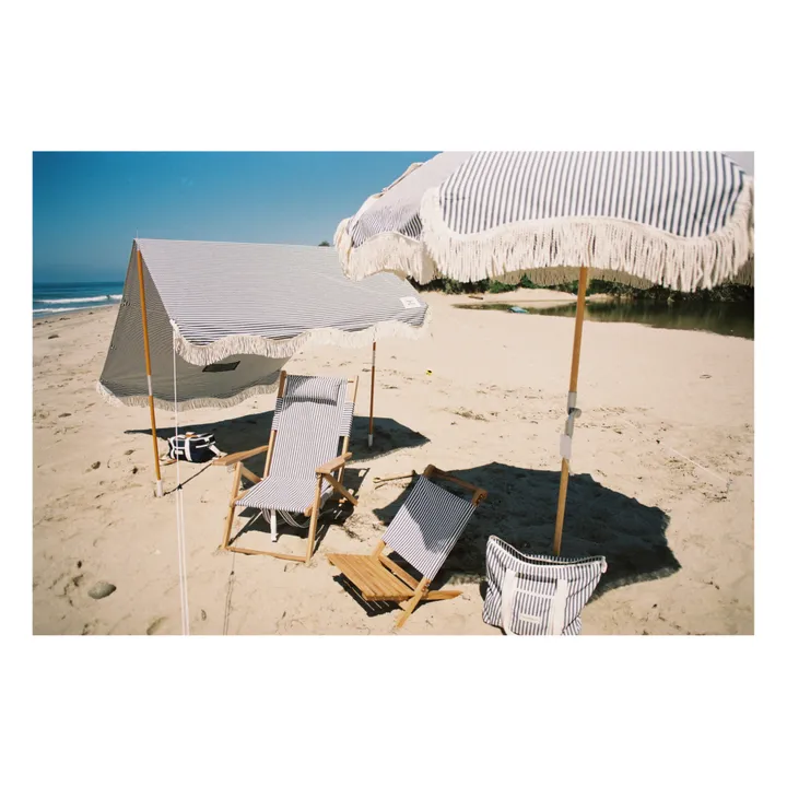 Premium Fringe Beach Tent | Navy blue- Product image n°3