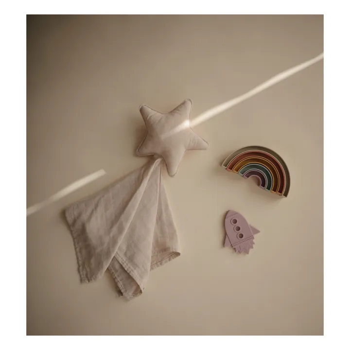 Silicone Rocket Teething Toy | Lilac- Product image n°2