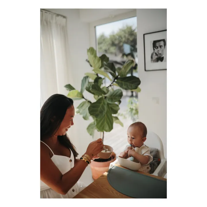 Bol en silicone | Beige- Image produit n°3
