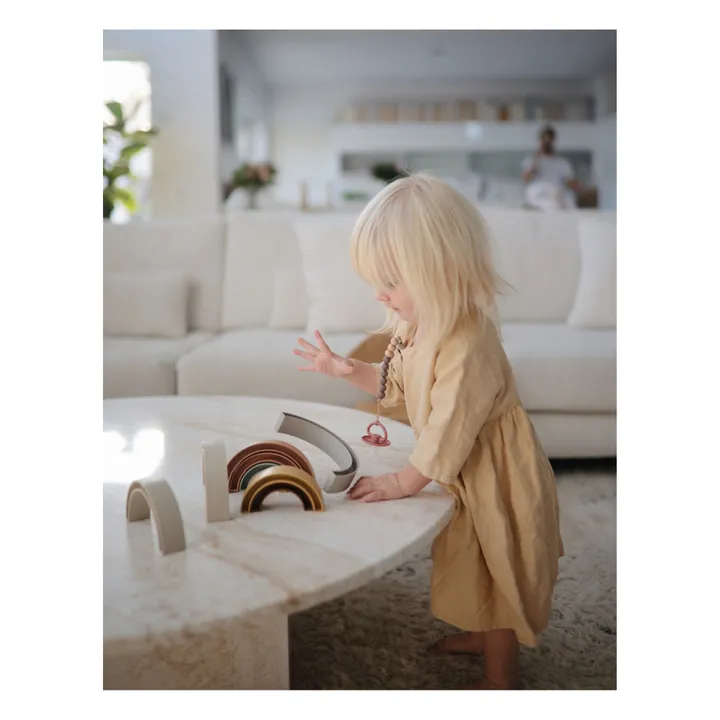 Arc en ciel à empiler | Beige- Image produit n°3